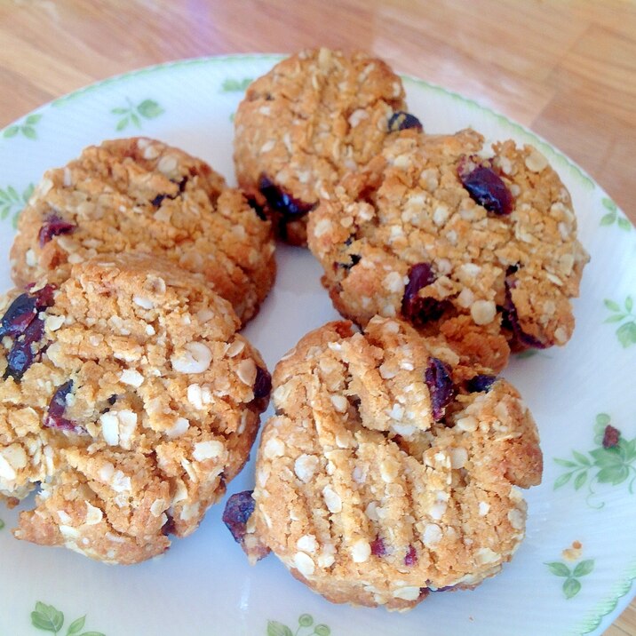 クランベリー入りオーツ麦のクッキー レシピ 作り方 By Findus 楽天レシピ